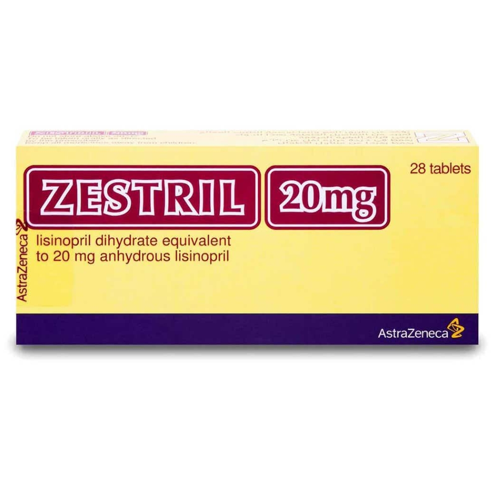 Zestril 20mg Tab