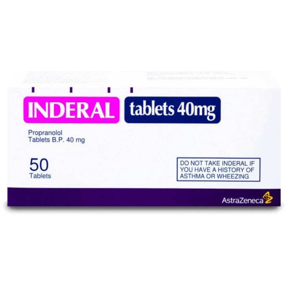 INDERAL 40MG 50 TAB****