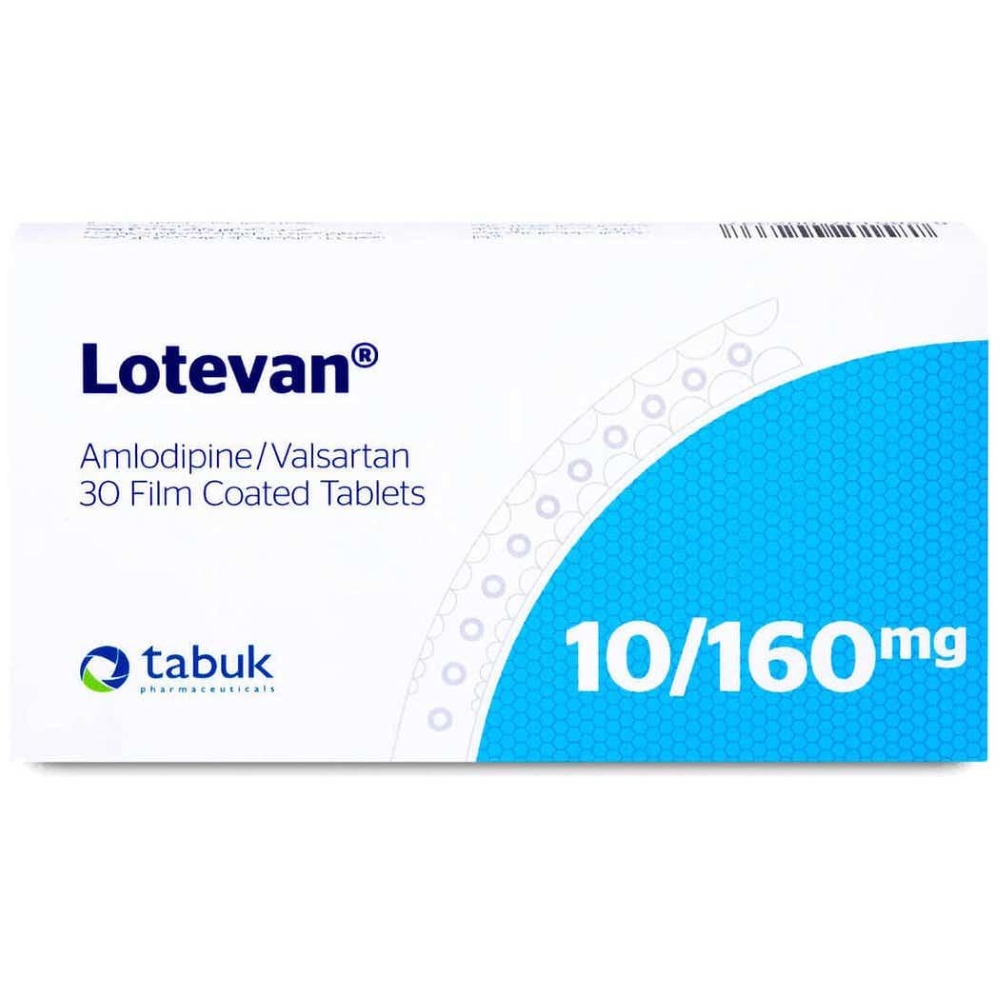 LOTEVAN 10/160MG 30 TAB