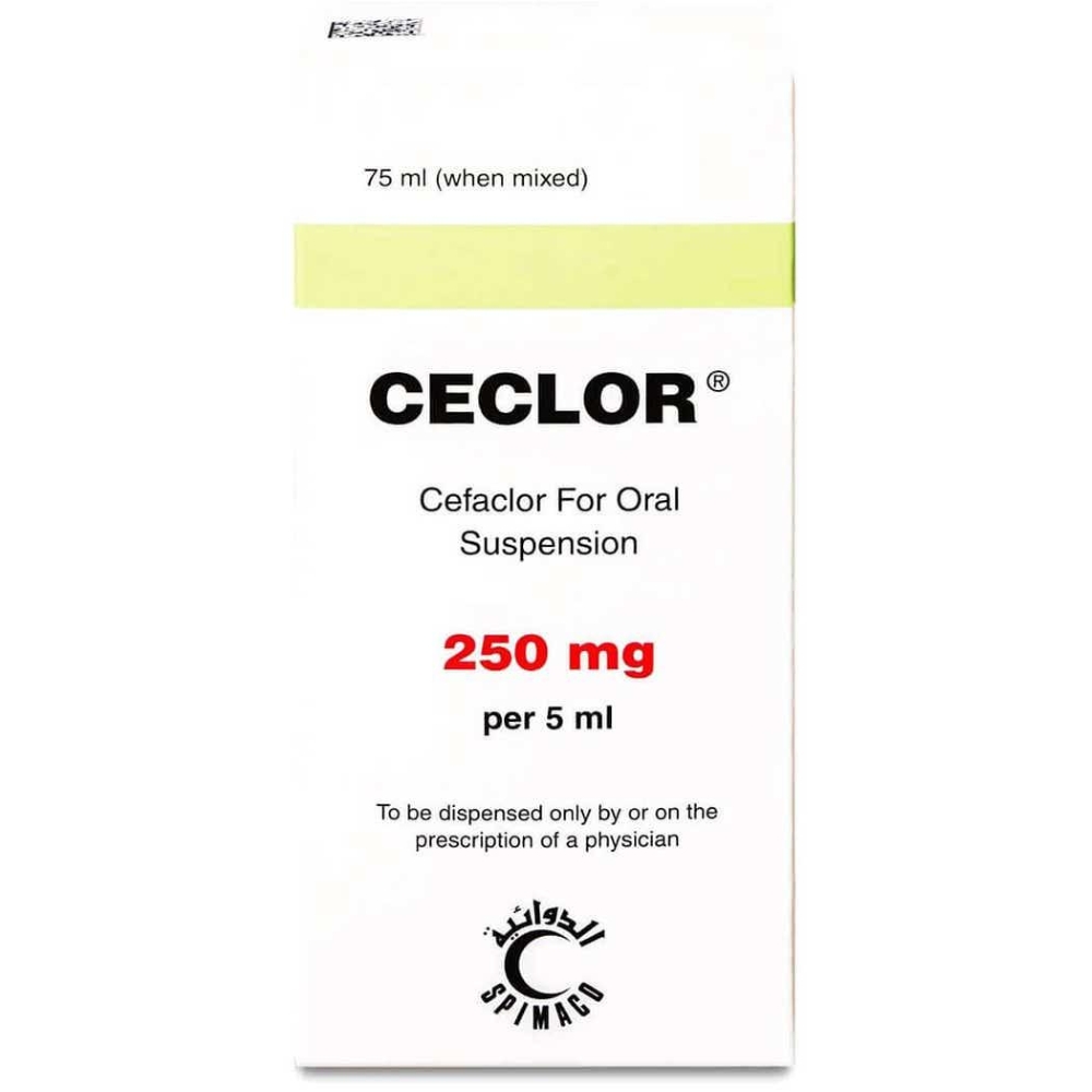 CECLOR 250MG SUSP