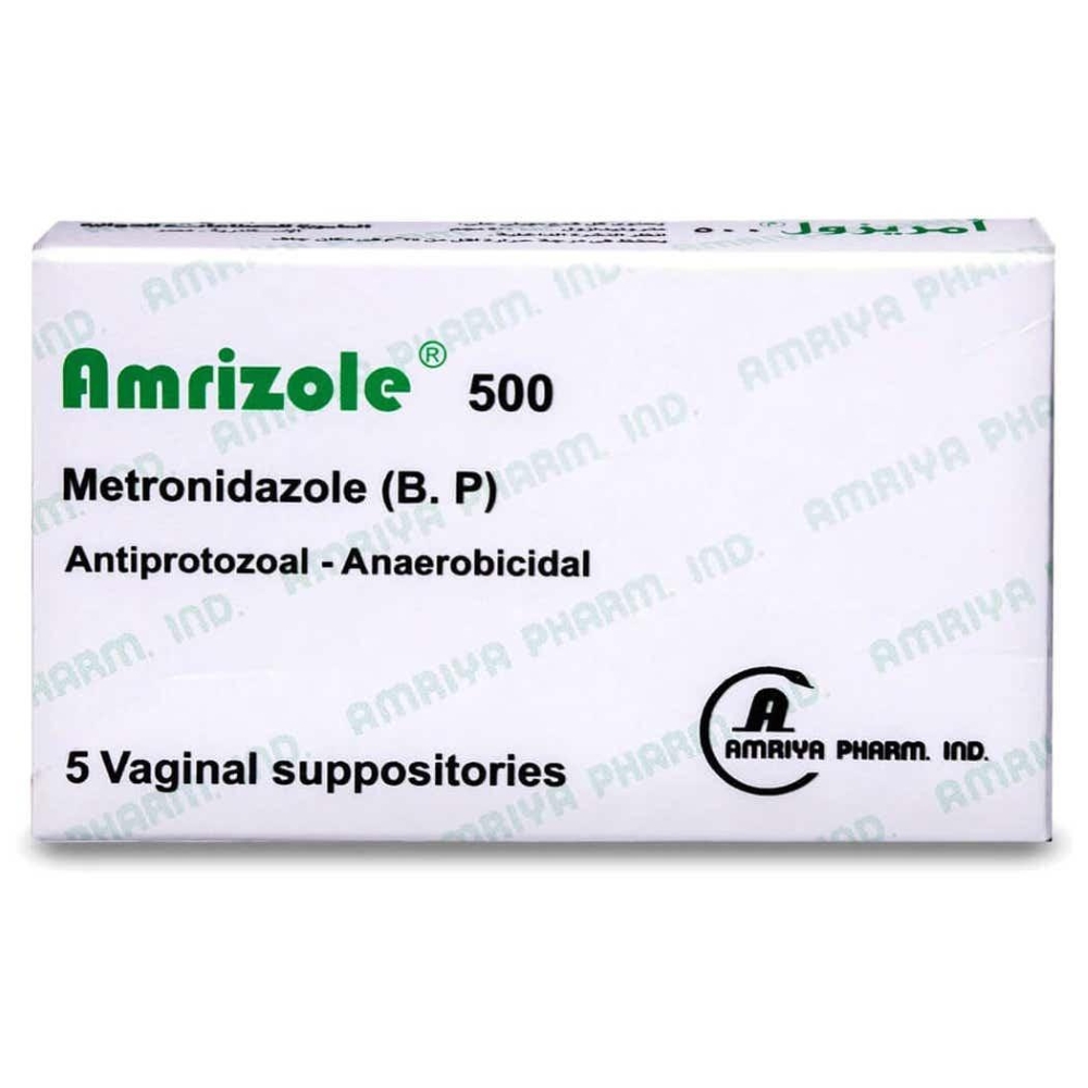 Amrizole 500mg Suppos