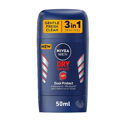 نيفيا مزيل عرق ستيك إمباكت دراي للرجال - 50 مل