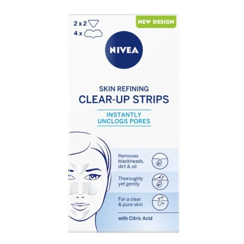 نيفيا فيزاج لصاقات للتنقية والتنظيف الأنف والذقن والجبهة 6 لاصقات - 1 عبوة