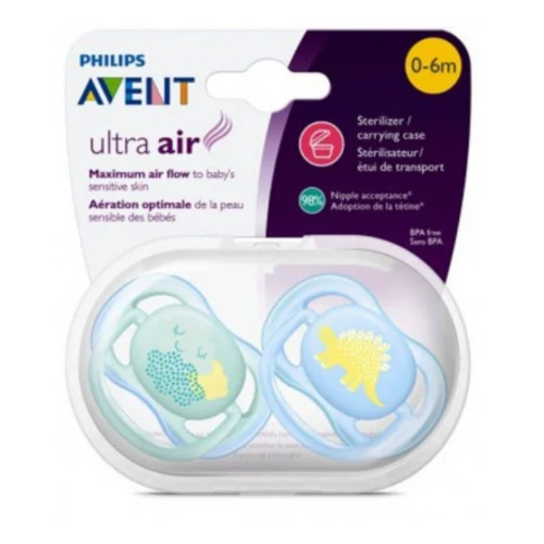 لهاية اطفال ألترا إير نايت للأولاد من فيليبس افينت من 0-6 شهور – 344/21