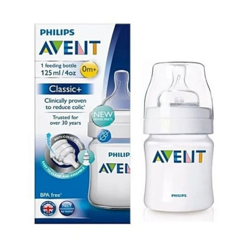 رضاعة للأطفال من فيليبس افينت كلاسيك من عمر بعد الولادة 125مل  - 810/61