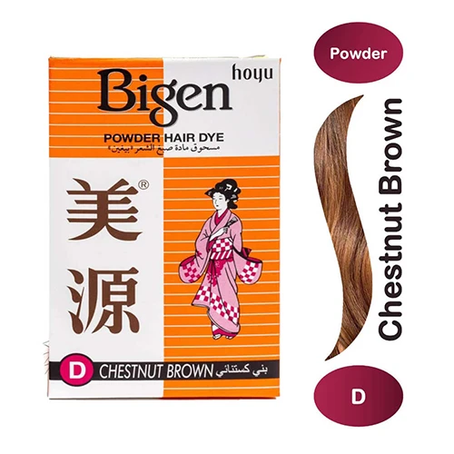 بيجن مسحوق صبغ الشعر باللون البنى الكستنائى - 1 عبوة