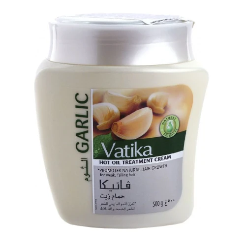 فاتيكا حمام زيت للشعر الضعيف والمتساقط بالثوم -  500 جم