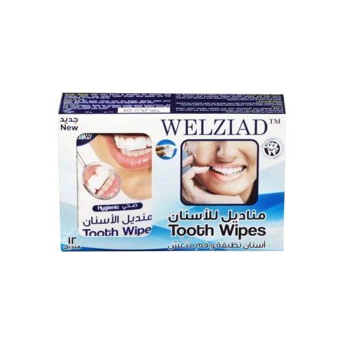 ولزيد مناديل مبللة للأسنان العرايس - 12 قطعة