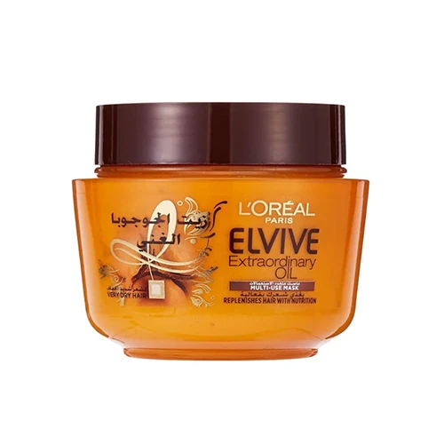 لوريال الفيف ماسك للشعر الجاف بزيت الجوجوبا لتغذية فعالة للشعر - 300 مل