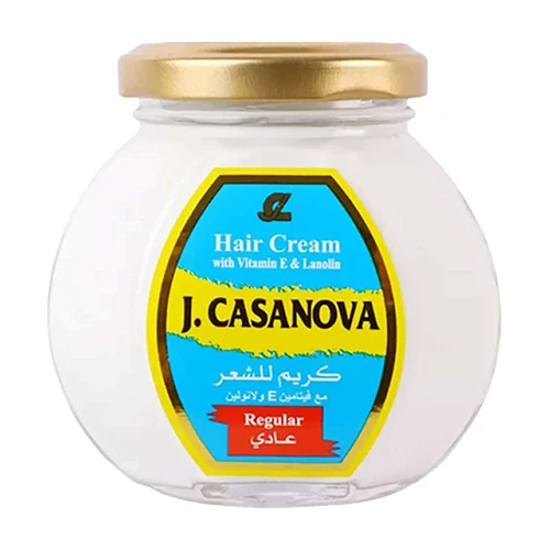 كازانوفا كريم الشعر العادي مع فيتامين هـ ولانولين - 150 جم