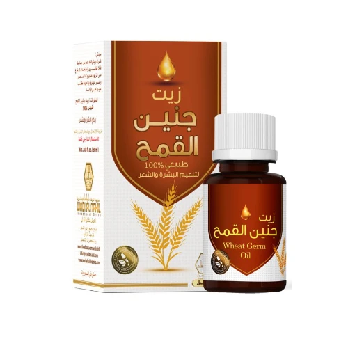 وادى النحل زيت جنين القمح للعناية بالشعر والجسم - 60 مل