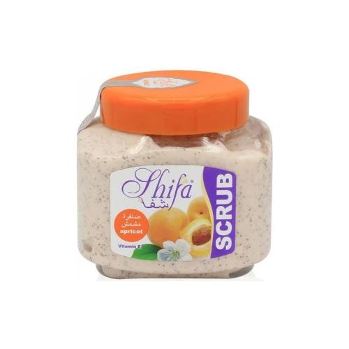 شفا صنفرة الوجه و الجسم مشمش-  500 مل