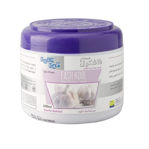 فاشكول حمام زيت للشعر بخلاصة الثوم - 500 مل