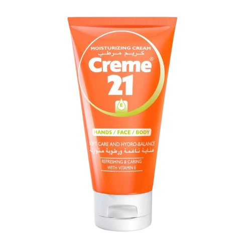 كريم 21 كريم مرطب فيتامين إي - 75 مل