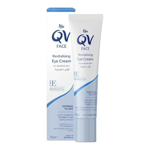 كيوفى كريم تغذية حول العين للهالات السوداء للبشرة الحساسة - 15 جم