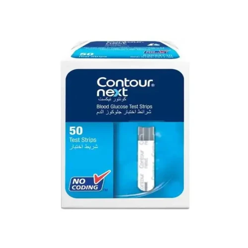 كونتور نكست شرائط قياس السكر فى الدم 50 قطعة