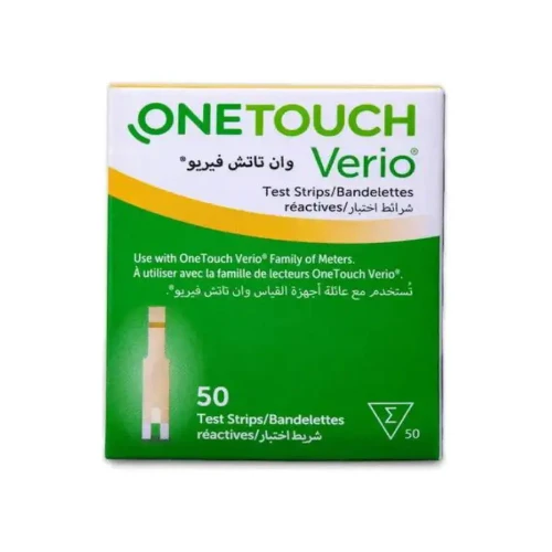 وان تاتش فيريو شرائح جهاز السكر 50 قطعة