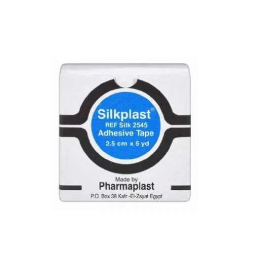 بلاستر حرير طبي لاصق سيلك بلاست 2.5 سم
