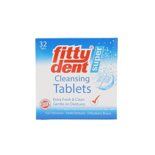 فيتي دينت أقراص منظفة لتقويم الأسنان - 32 قرص