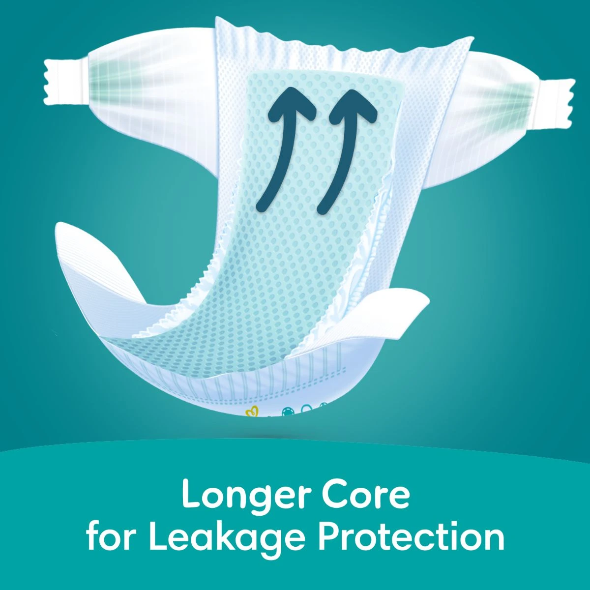 بامبرز حفاضات مقاس (7) بيبي دراي 44 حفاضة