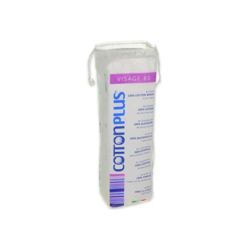 قطن إيطالى شرائح دائرية 80 قطعة  80/2