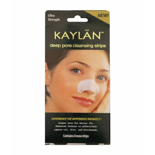 لصقة أنف كيلان 4 شرائط لازالة الرءوس السوداء من الأنف