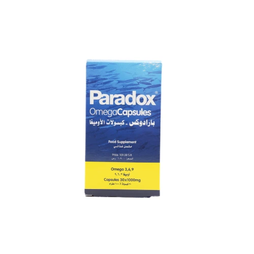 بارادوكس أوميجا 3 خلاصة زيت السمك - 30 كبسولة