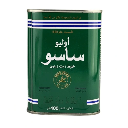 زيت ساسو خليط زيت زيتون عبوة 400 مل