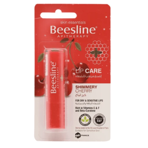 مرطب للشفاه بيزلين كرز لماع للشفاه الجافة والحساسة 4 جم