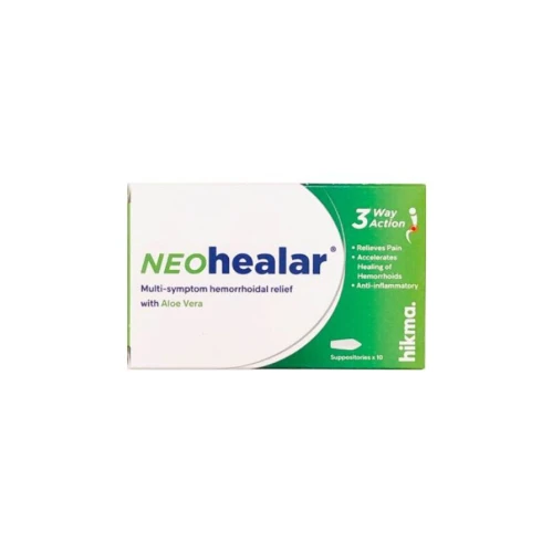 نيوهيلار تحاميل لأعراض البواسير - 10 قطع