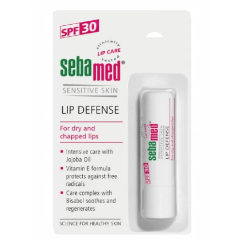 سيباميد مرطب الشفاه الجافة والمتشققة حماية ثلاثية