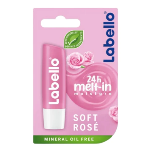 لابيلو مرطب وبلسم العناية بالشفاه بالورد 4.8 جم
