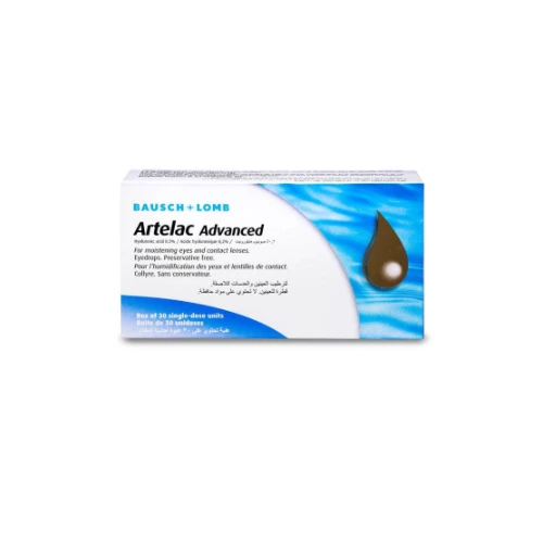 ارتيلاك ادفانس نقط عين 0.2% 30 حبة