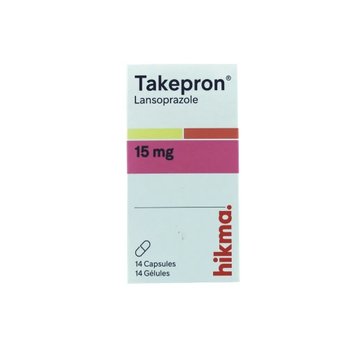تاكيبرون 15 مجم 14 كبسول