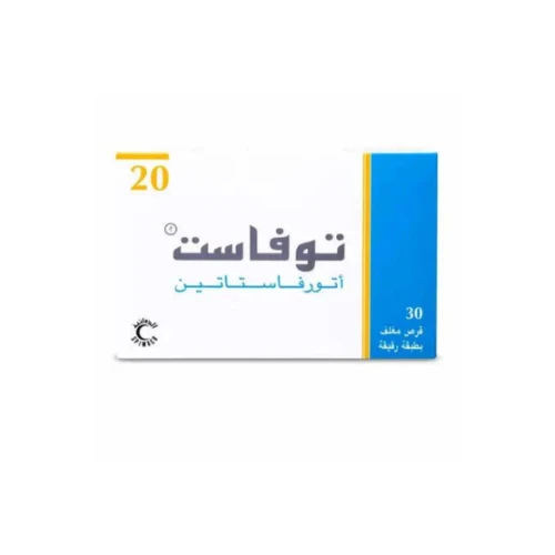 توفاست 20 مجم 30 قرص