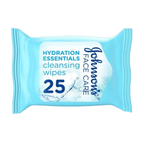 جونسون مناديل ازالة المكياج للبشرة العادية والمختلطة 25 منديل