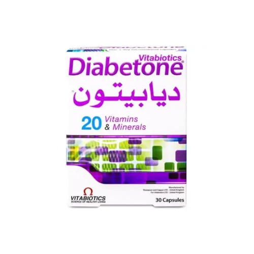 فيتابيوتكس ديابيتون فيتامينات و معادن 30 كبسولة