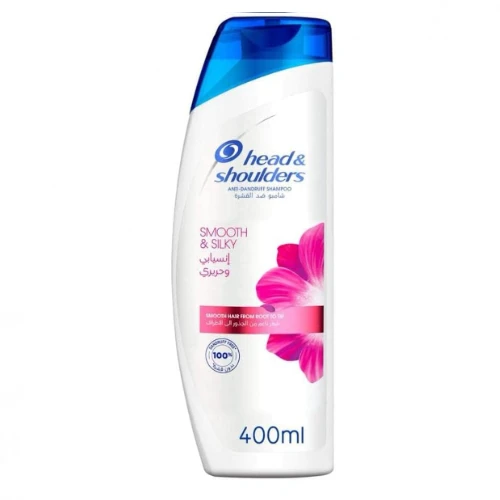 شامبو هيد اند شولدرز لشعر انسيابي وحريري - 400 مل