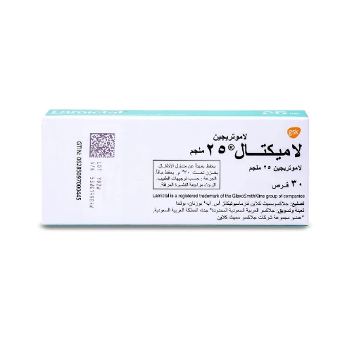 لاميكتال 25 ملجم قابل للذوبان 30 قرص