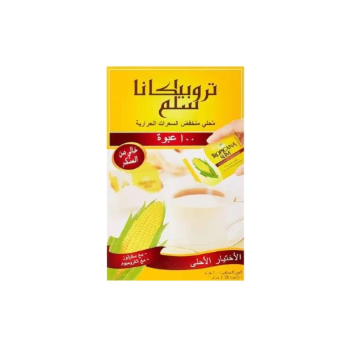 تروبيكانا محلي صناعي منخفض السعرات الحرارية للدايت - 100 قطعة