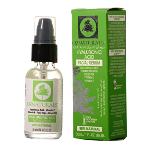 سيروم حمض الهاليورنك مع فيتامين سي من اوز ناتشورال - 30مل
