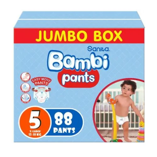 بامبي كلوت (5) الصندوق الجامبو 88 قطعة