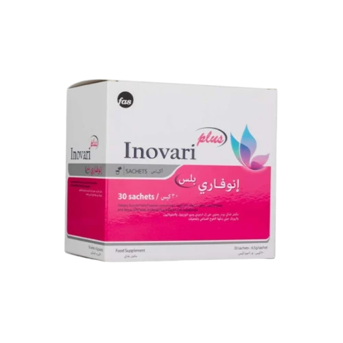 انوفاري بلس مكمل غذائي بنكهة الخوخ 30 كيس