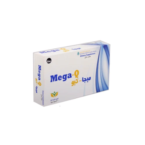 ميجا كيو مكمل غذائي أوميجا 3  - 30 كبسولة
