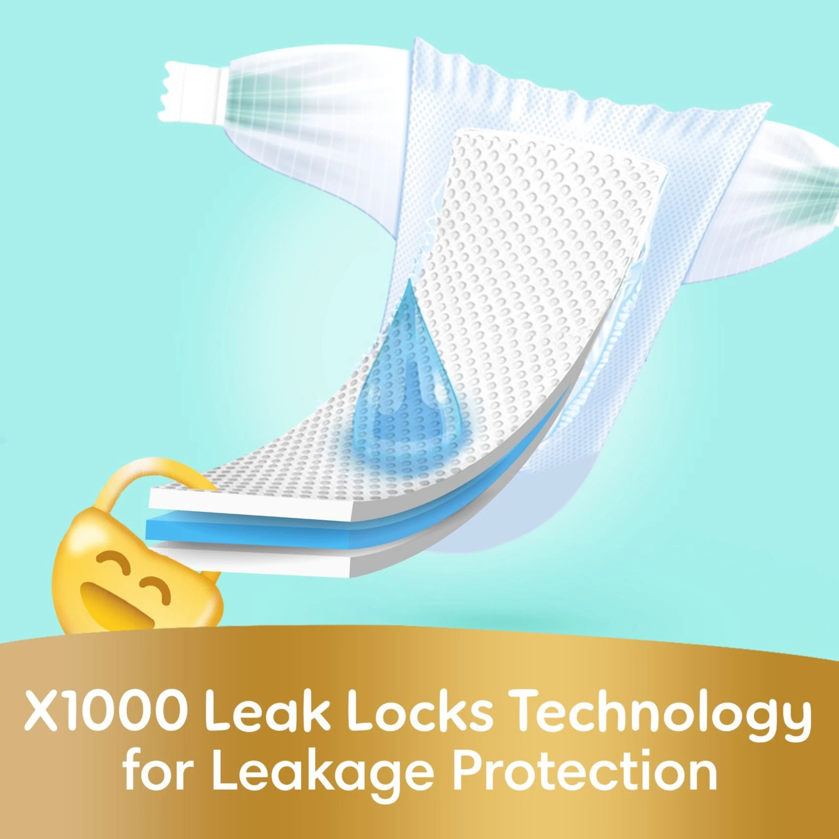 بامبرز حفاضات (4) عناية مميزة 66 حفاضة