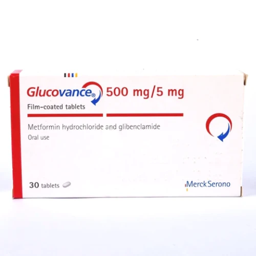 جلوكوفانس 500/5 مجم 30 قرص