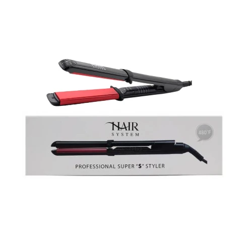 هير سيستم جهاز مكواه الشعر الاحترافي بتقنيه السيراميك - HS105