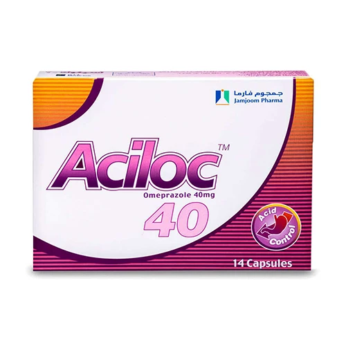 اسيلوك 40 مجم 14 كبسولة