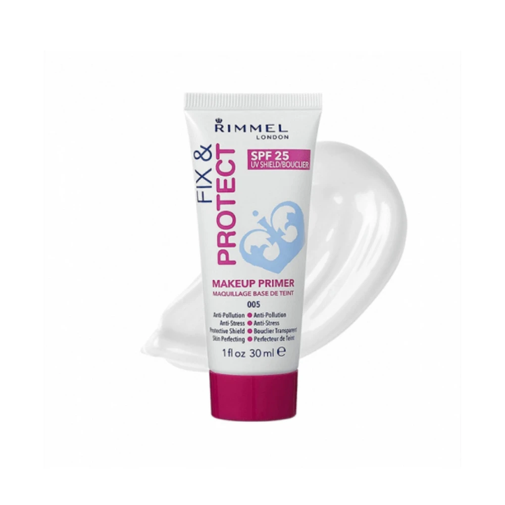 برايمر الوجة فيكس اند بروتيكشن بجماية 25 SPF من ريميل لندن -30 مل