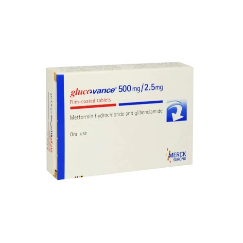 جلوكوفانس 500/2.5 مجم 30 قرص